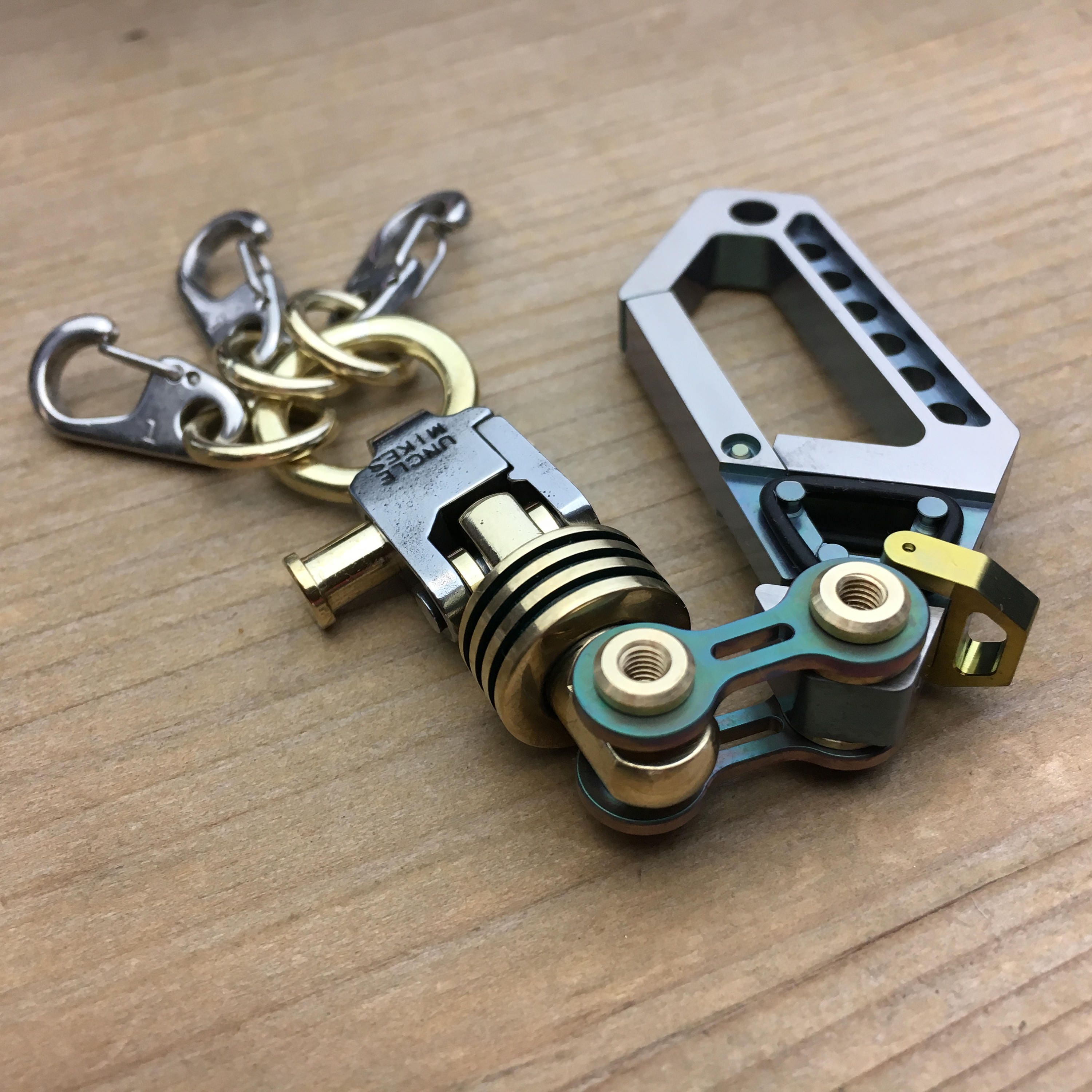 Key Chain, Uncle Mikes Swivel Gun KeychainII (oneoff)