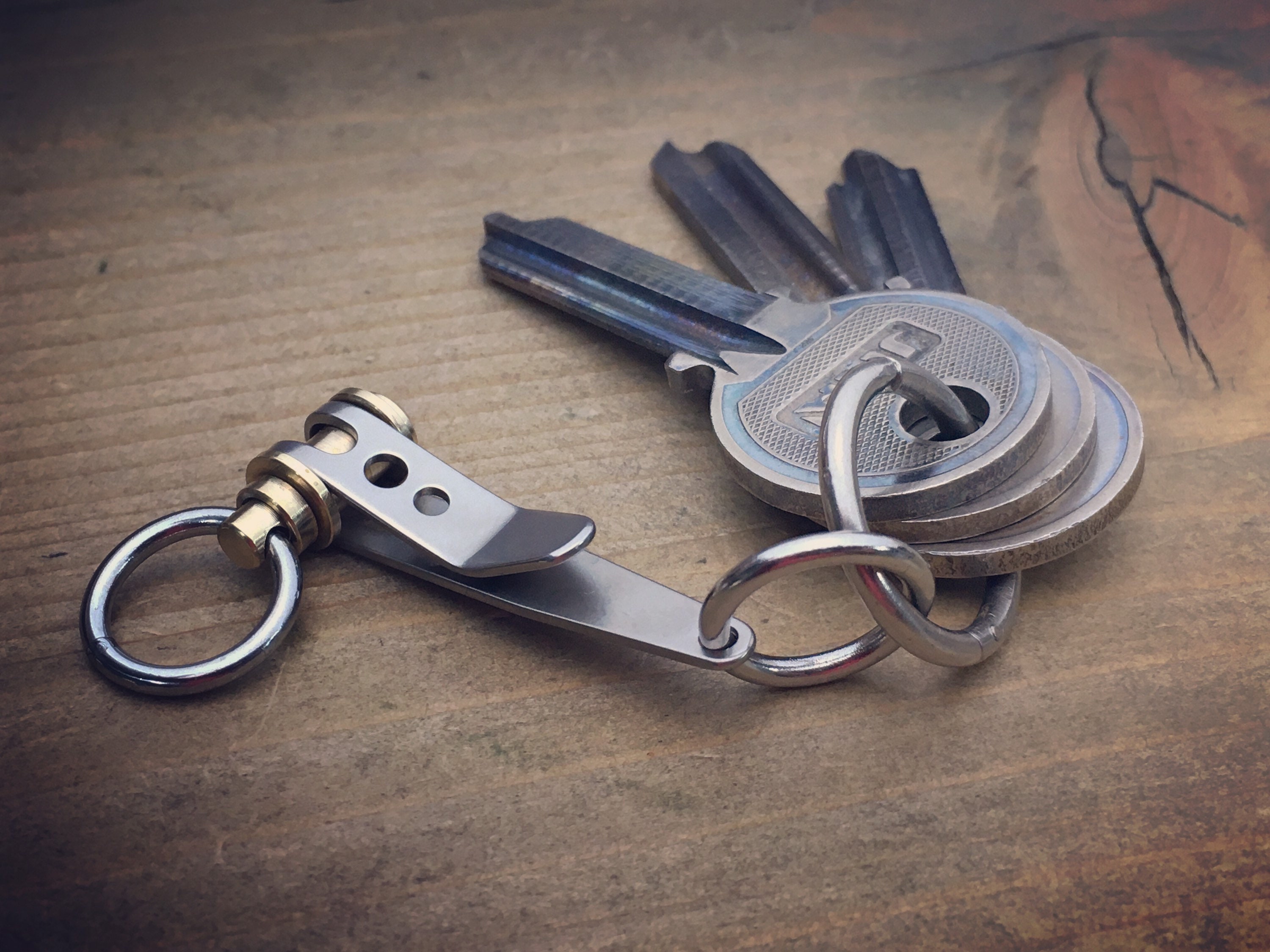 Suspension Clip, Key ring, Pocket EDC / Base with two options