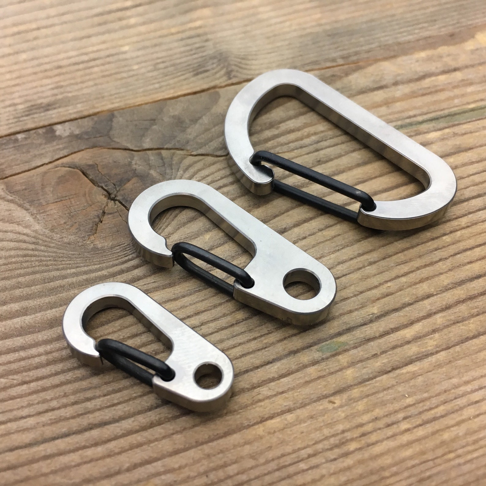Titanium Carabiners Etsy