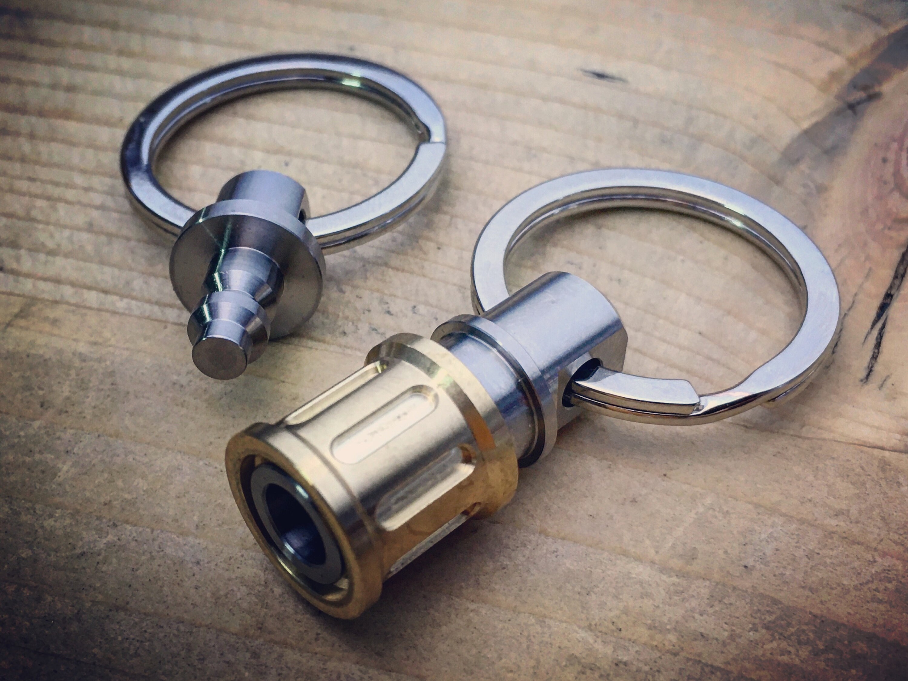 New reinforced version / CB Titanium Quick release keychain Etsy
