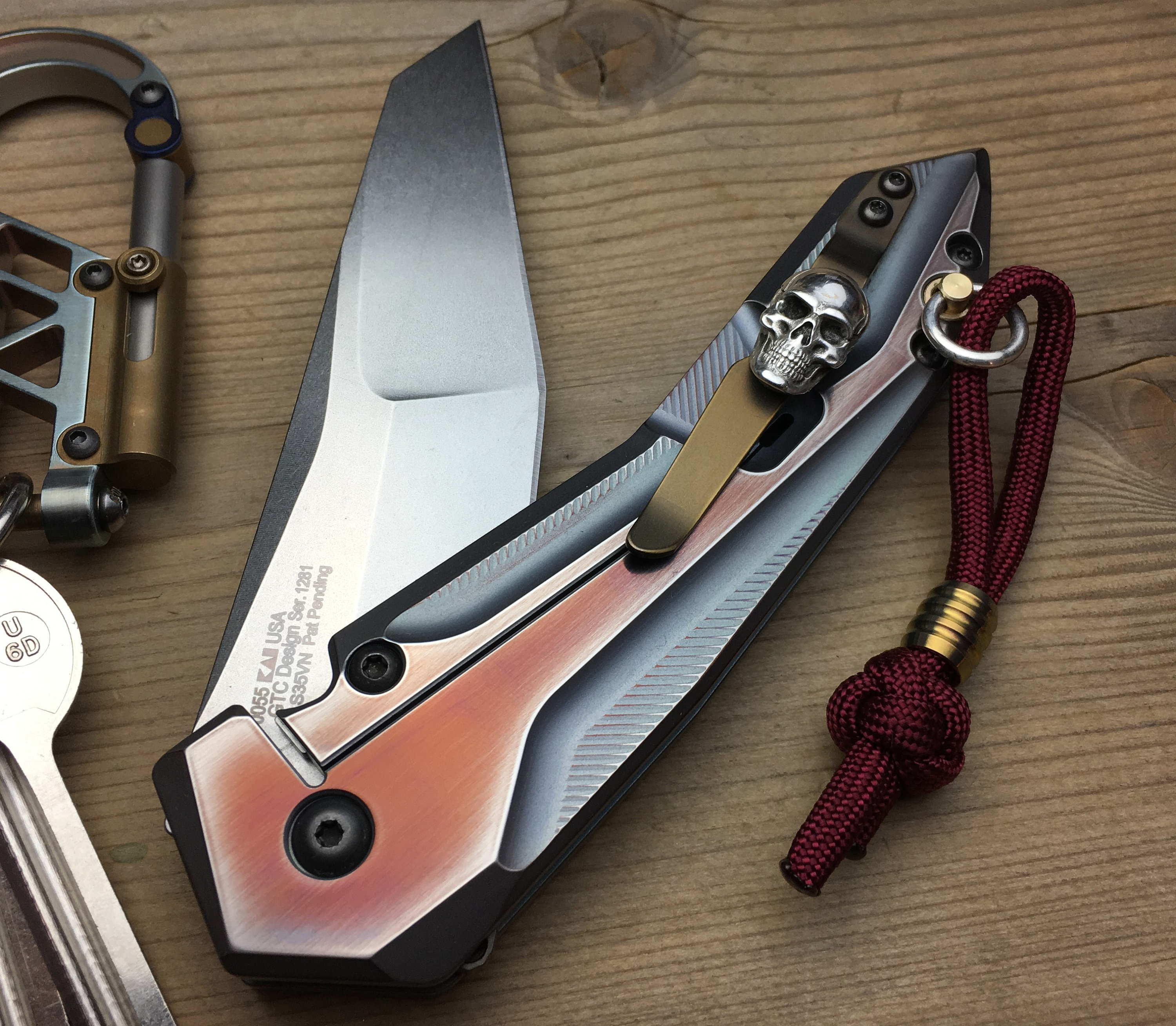 EK.Knifeハンドメイドカスタム、専用GIベルト付きMADEIN.USA EK.Knifeハンドメイドカスタム、専用GIベルト付きMADEIN.USA