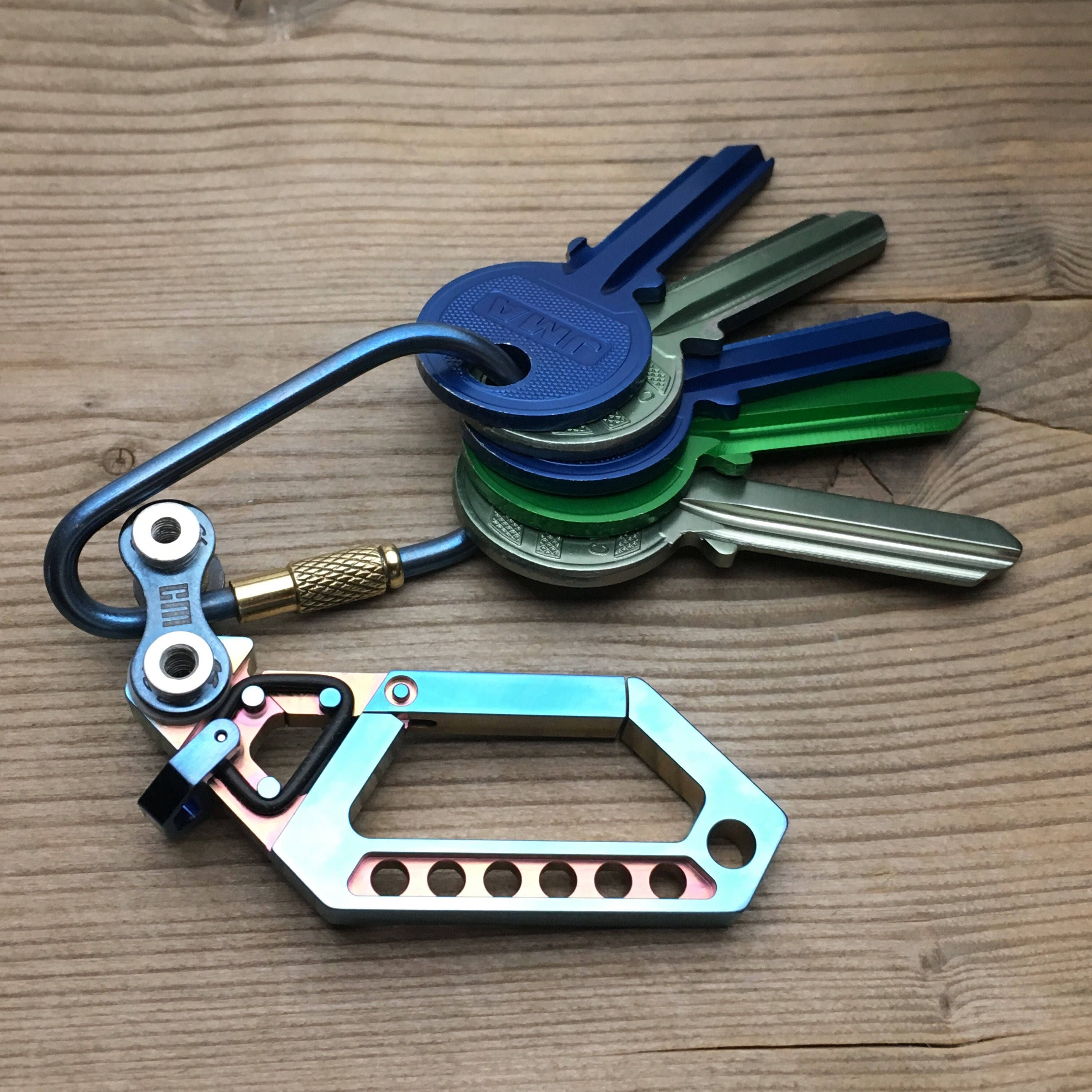 EdcTitanium Keychain Carabiner