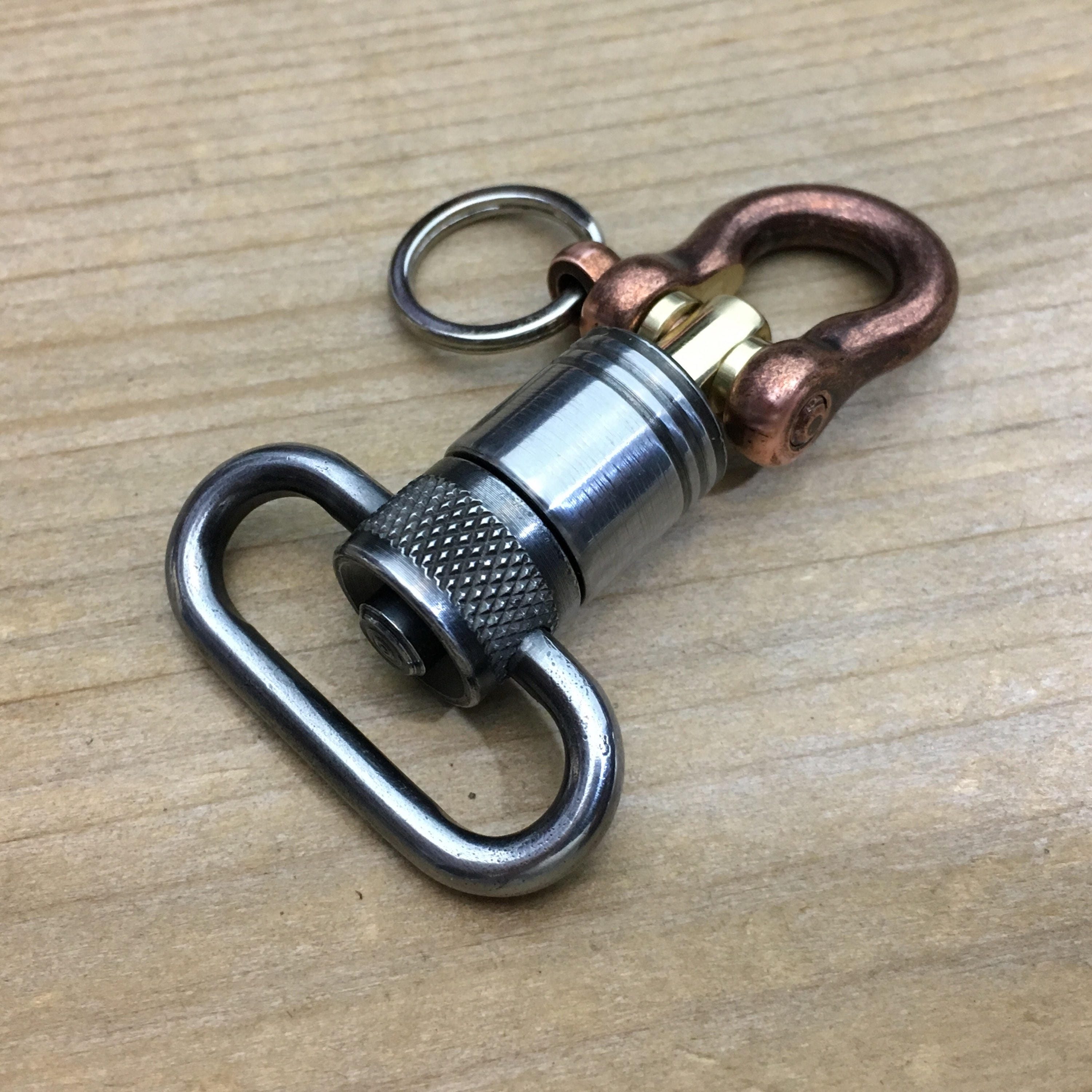 Quick detachable Swivel Connector Keychain