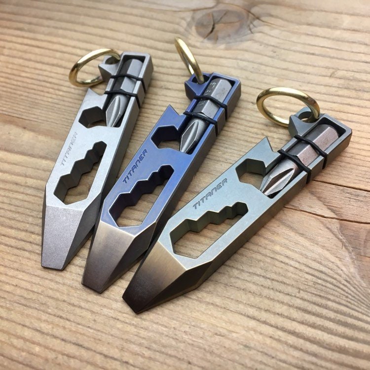 Titanium EDC Multitool PryBar