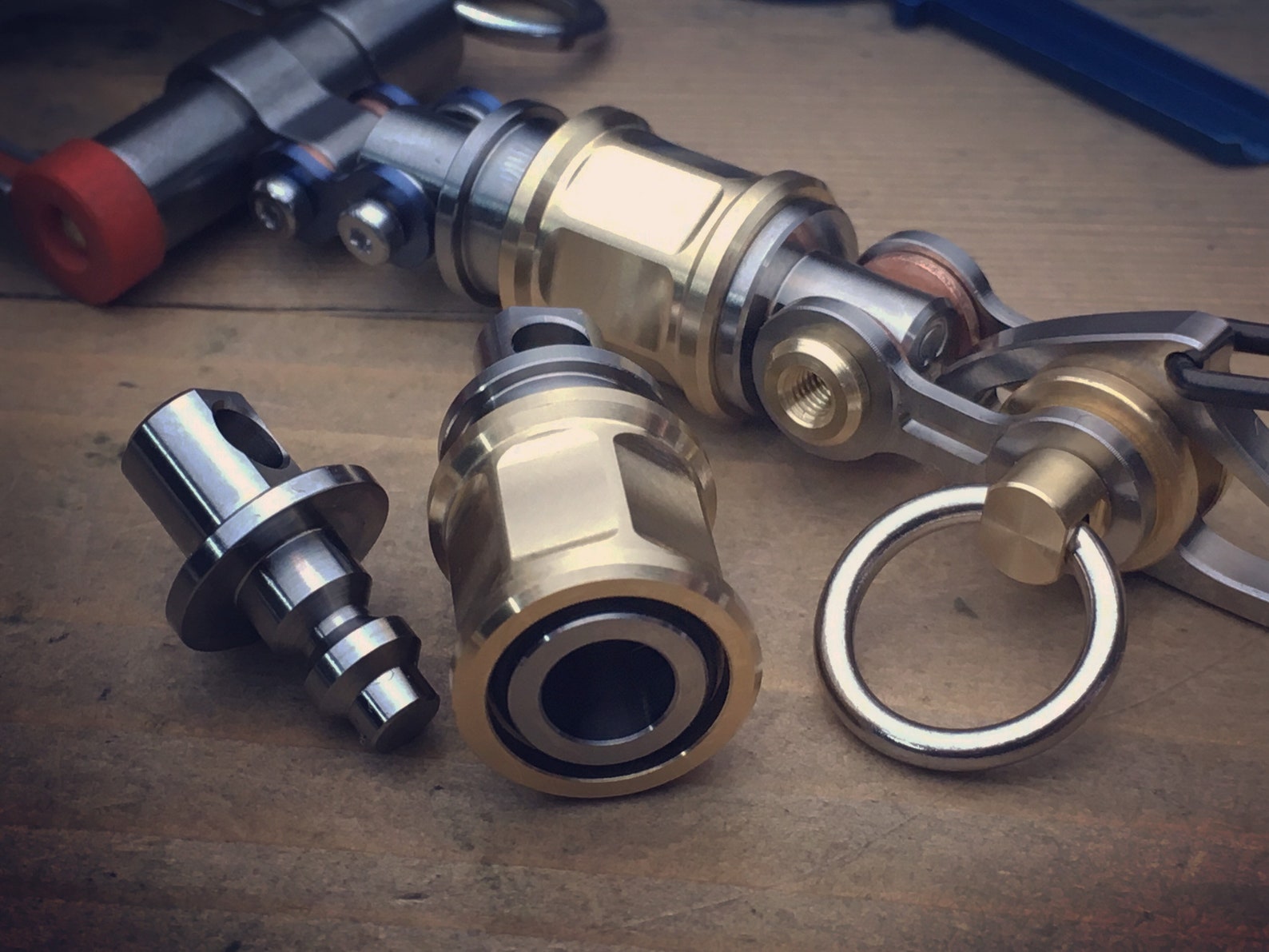 Quick Release EDC. Keychains Dogs Surveillance and Security. Etsy