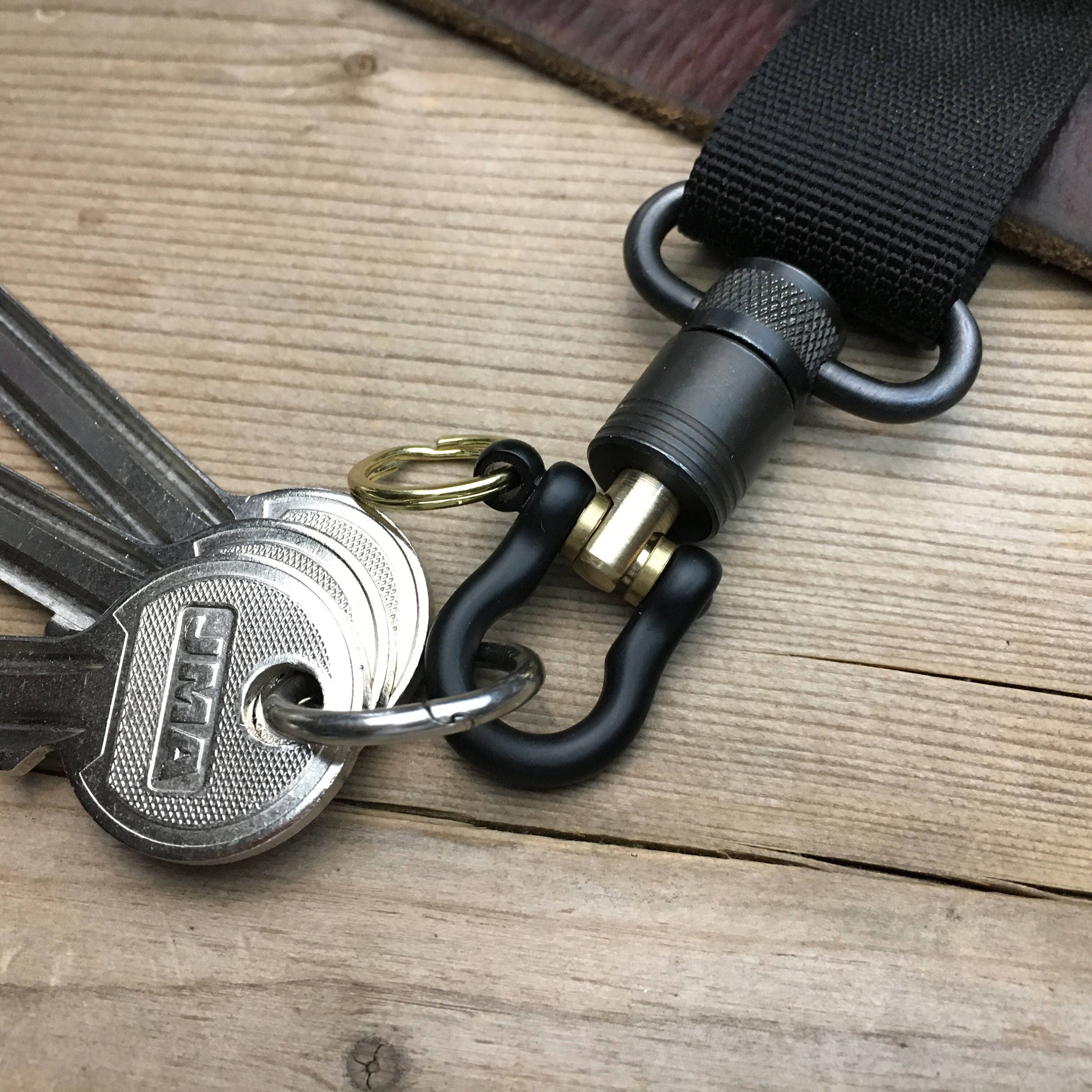 Quick detachable Swivel Connector Keychain
