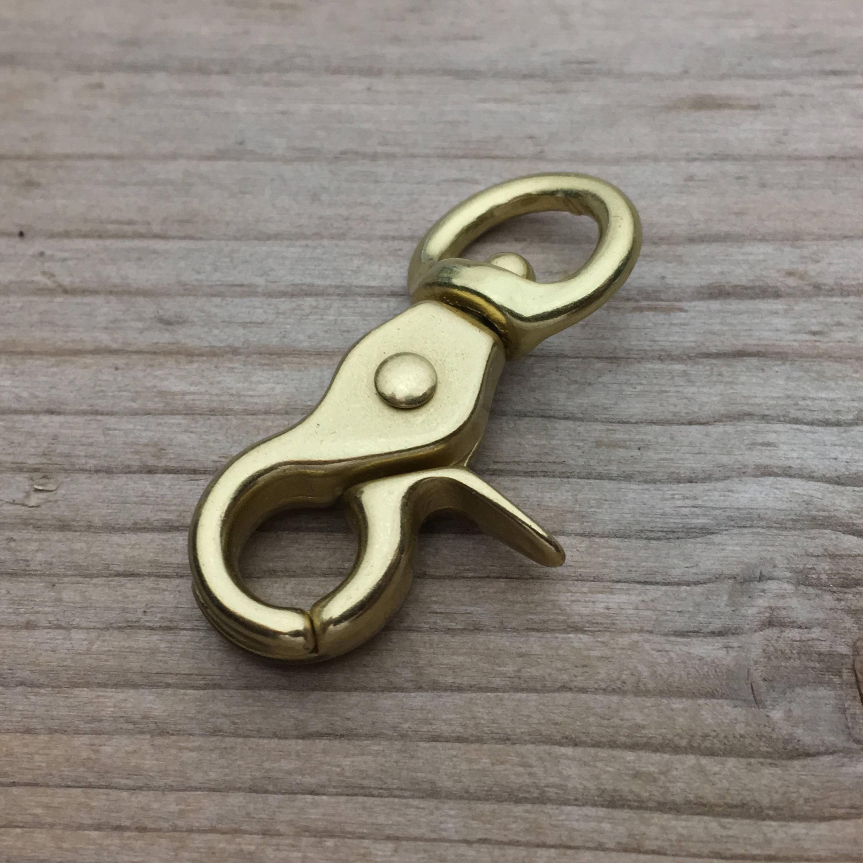 Swivel Trigger Snap, Solid Brass
