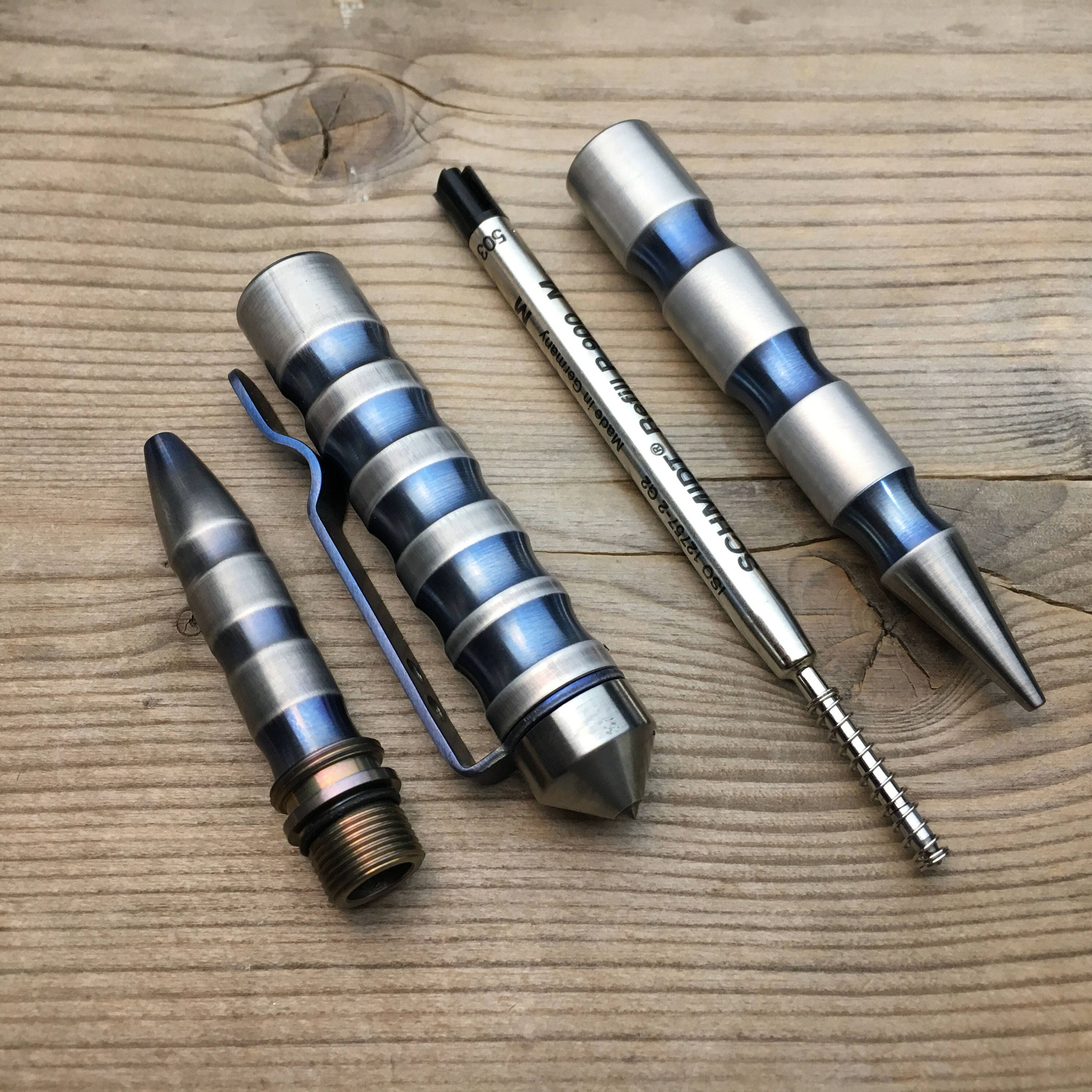 Multipurpose Custom Titanium Ballpoint Pen