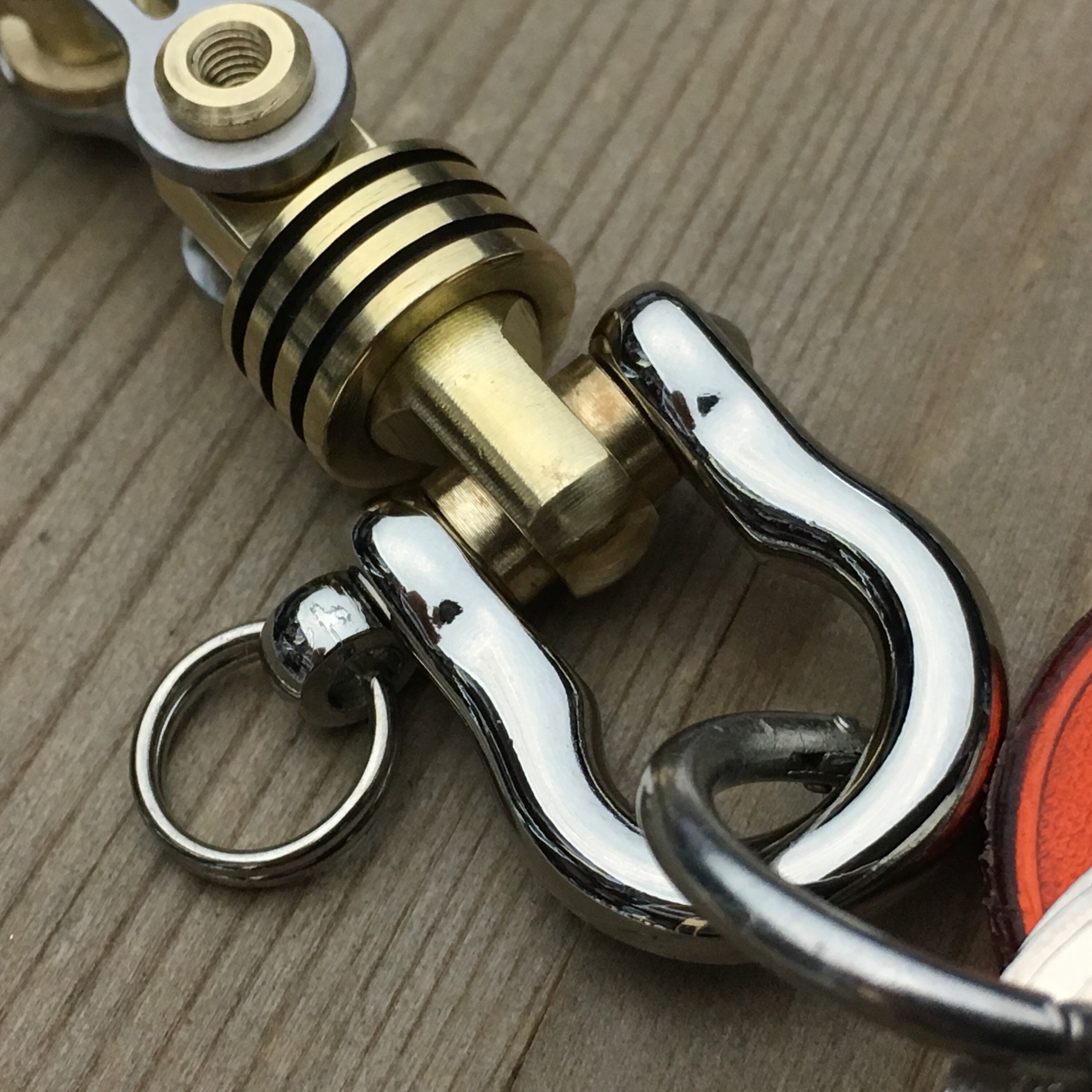 Edc Keychain / Swivel TiBikeLink / TypeII