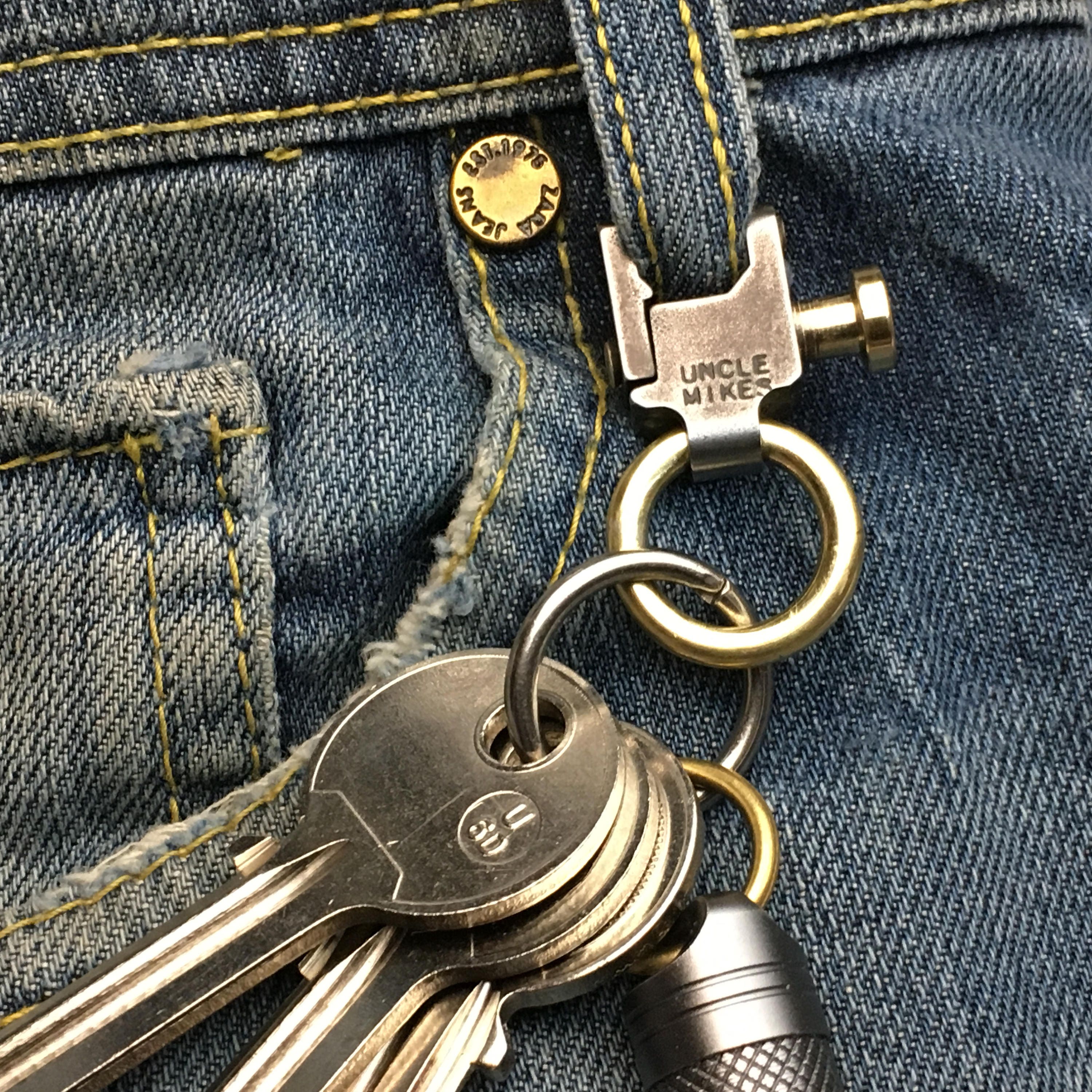 Gun Swivel Connector Key Ring