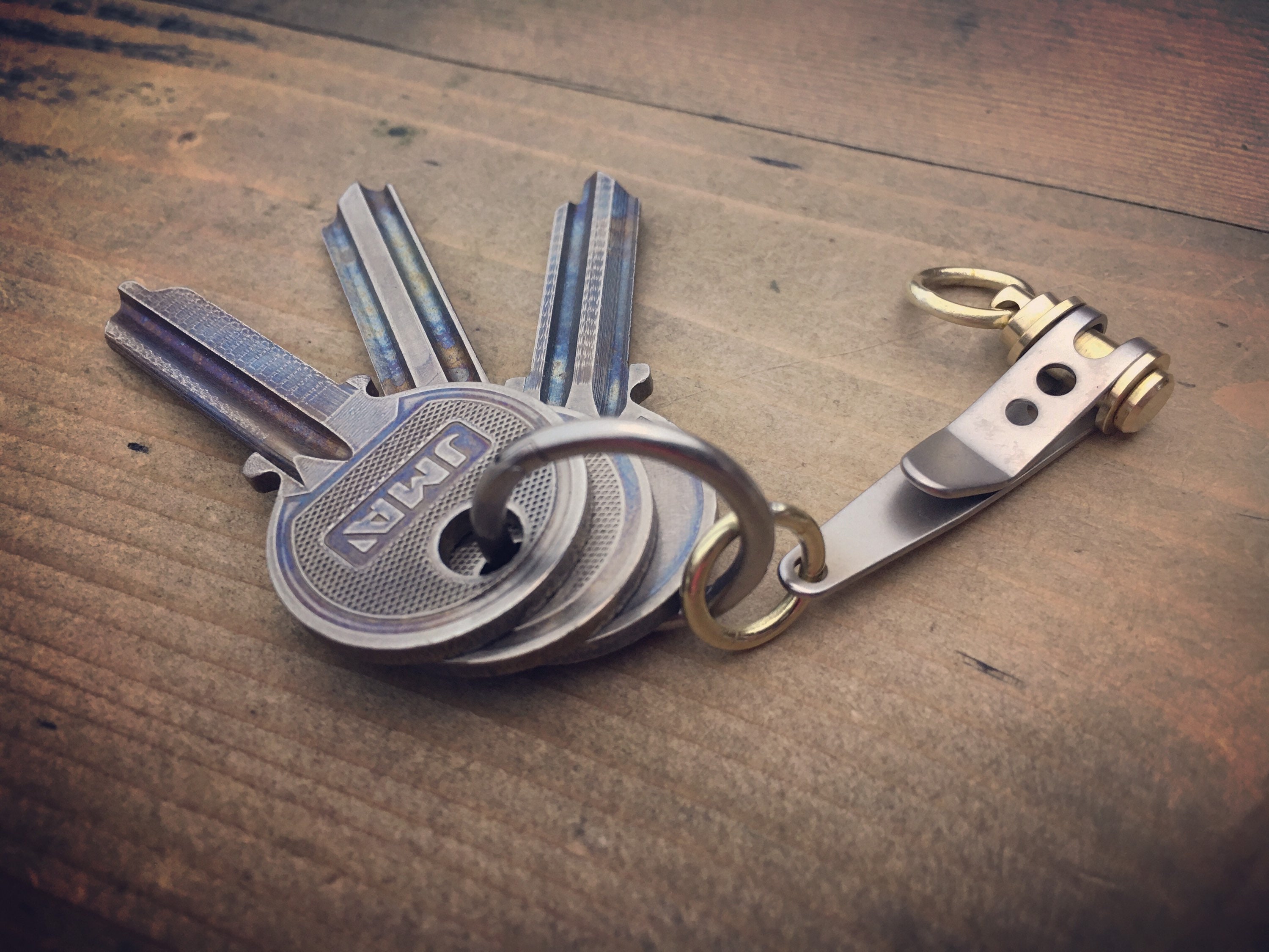Suspension Clip Key Ring Pocket EDC / Base With Two Options Etsy