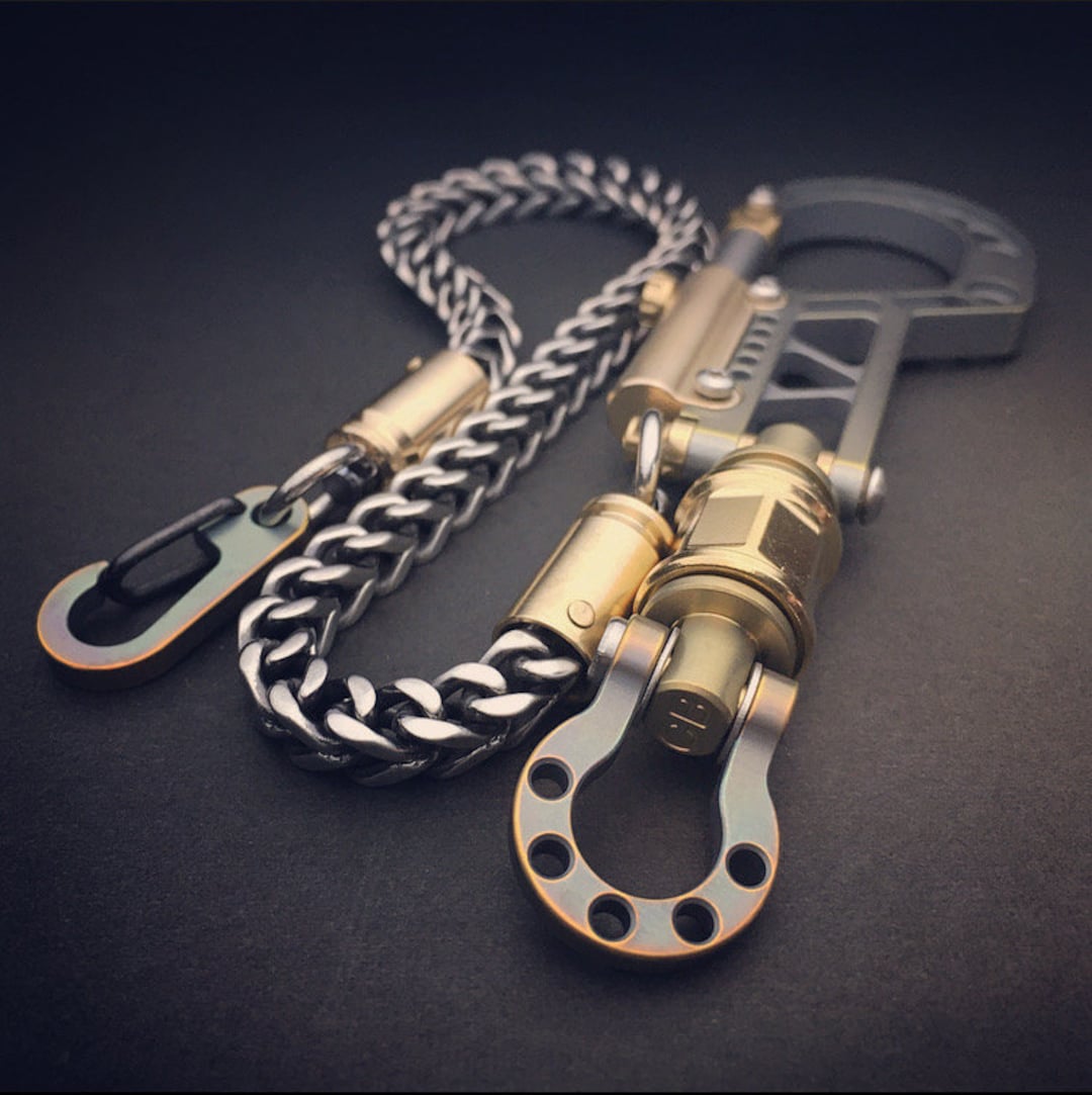 Biker Wallet Chain and Key Chain TOP One-off Version - Etsy