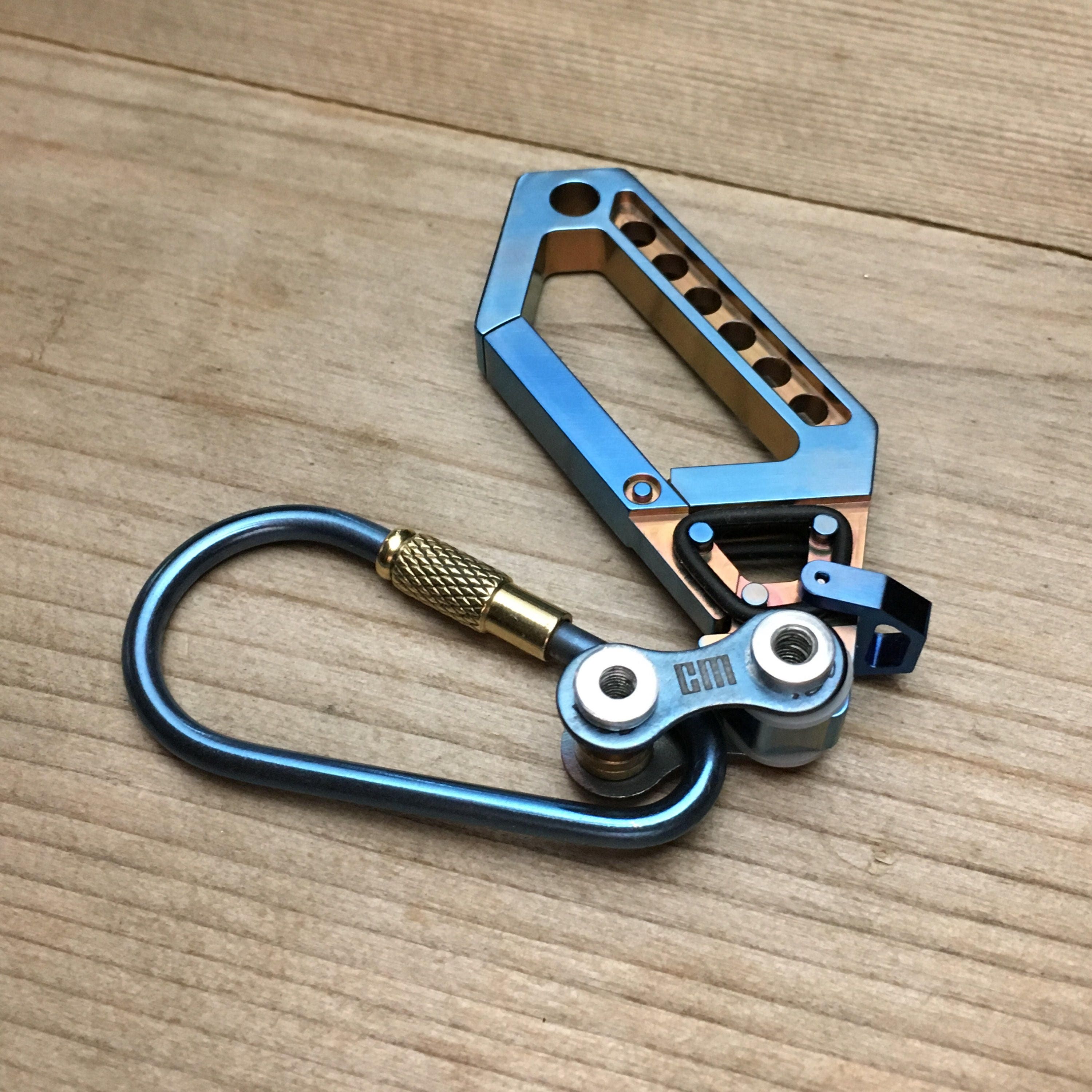 EdcTitanium Keychain Carabiner