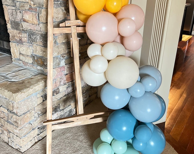 Little Sunshine Balloon Garland DIY Kit | First Trip Around The Sun Birthday | Little Sunshine Baby Shower | Surfs Up Birthday