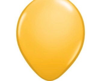 Goldenrod Balloons | Fall Bridal Shower Decor | Golden Yellow Balloons | Fall Baby Shower | Fall First Birthday Party | Fall Balloon Garland