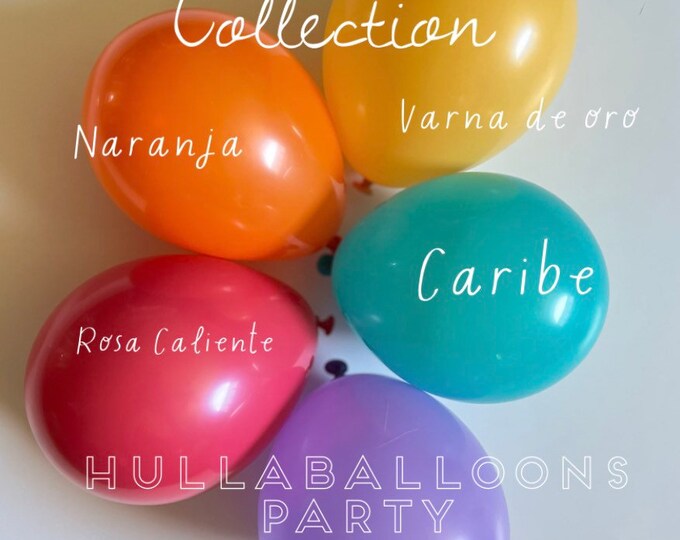 Fiesta Balloons | Let’s Taco ‘bout a Party Birthday | Taco Baby Shower | Balloons for Baby Block Boxes | Cinco De Mayo Balloons