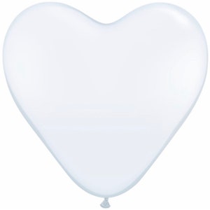Ballon avec coeur Confetti 5 X 40cm Unique