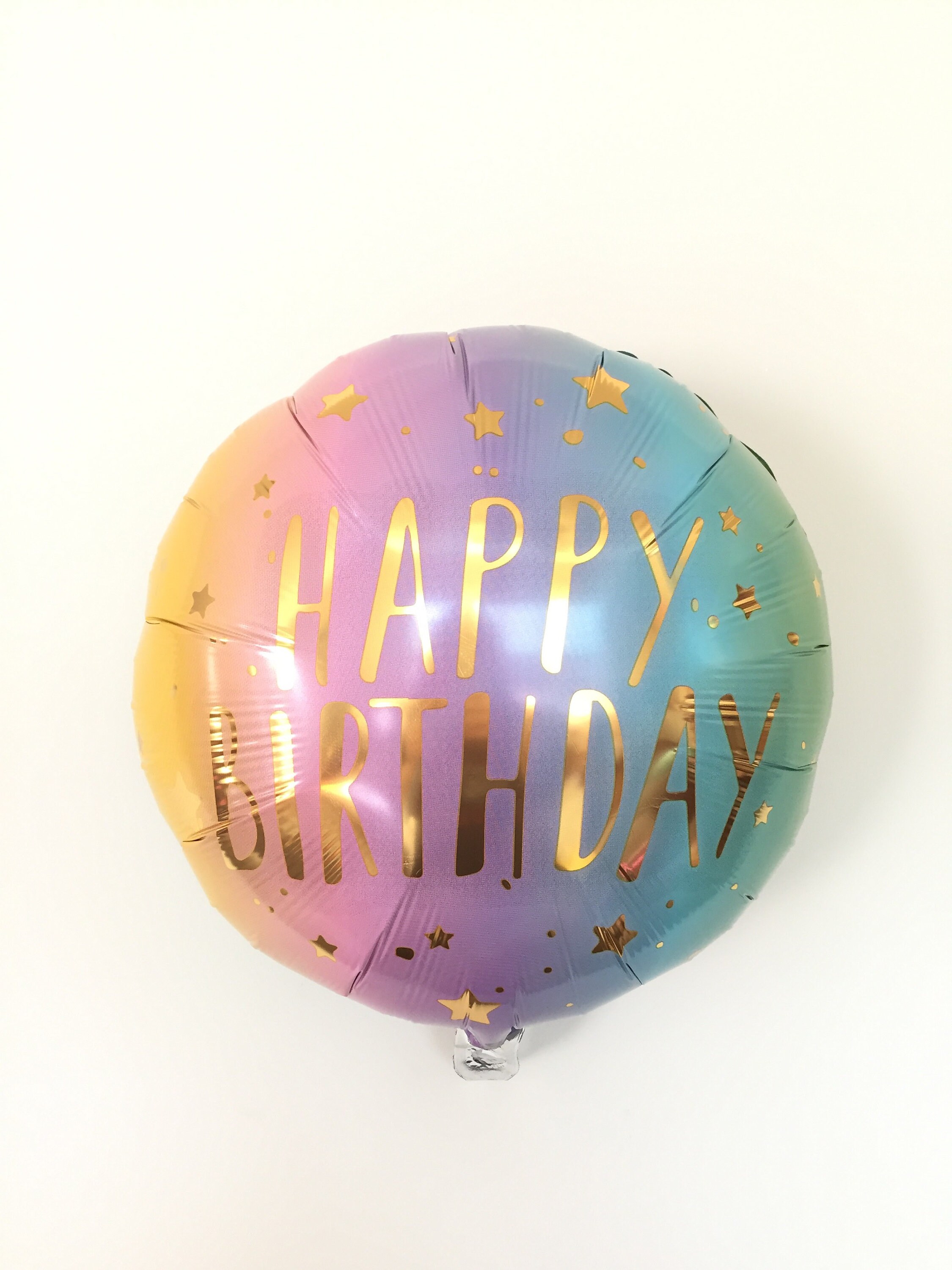Happy Birthday Balloons Rainbow Birthday Party Decor