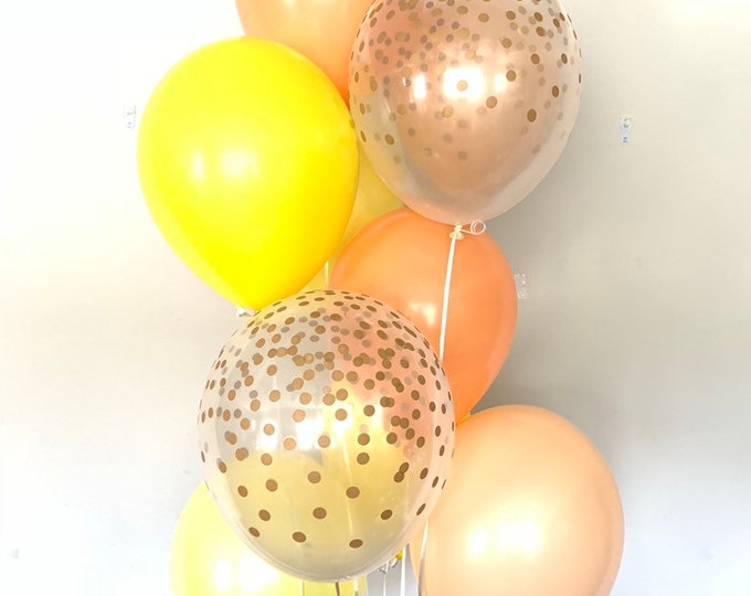 Orange Balloons | Little Cutie Balloons | Citrus Balloons | Tangerine Balloons | Citrus Bridal Shower Decor | Tutti Frutti Birthday