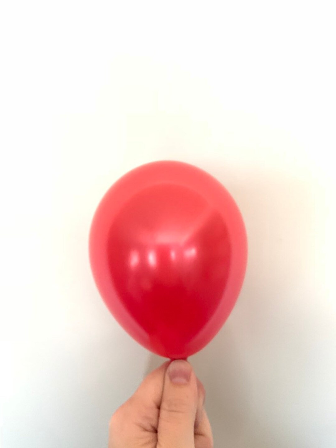 Mini Pearl Ruby Red Balloons | Air Fill Red Balloons | Mini