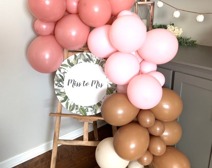 Boho Balloon Garland | Boho Rainbow Baby Shower Decor | Boho Bridal Shower | Boho First Birthday Balloons