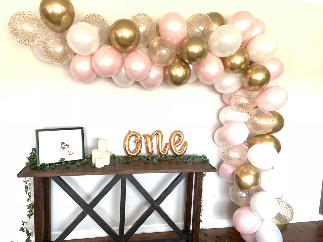 Pink Blush Balloon Garland DIY Kit