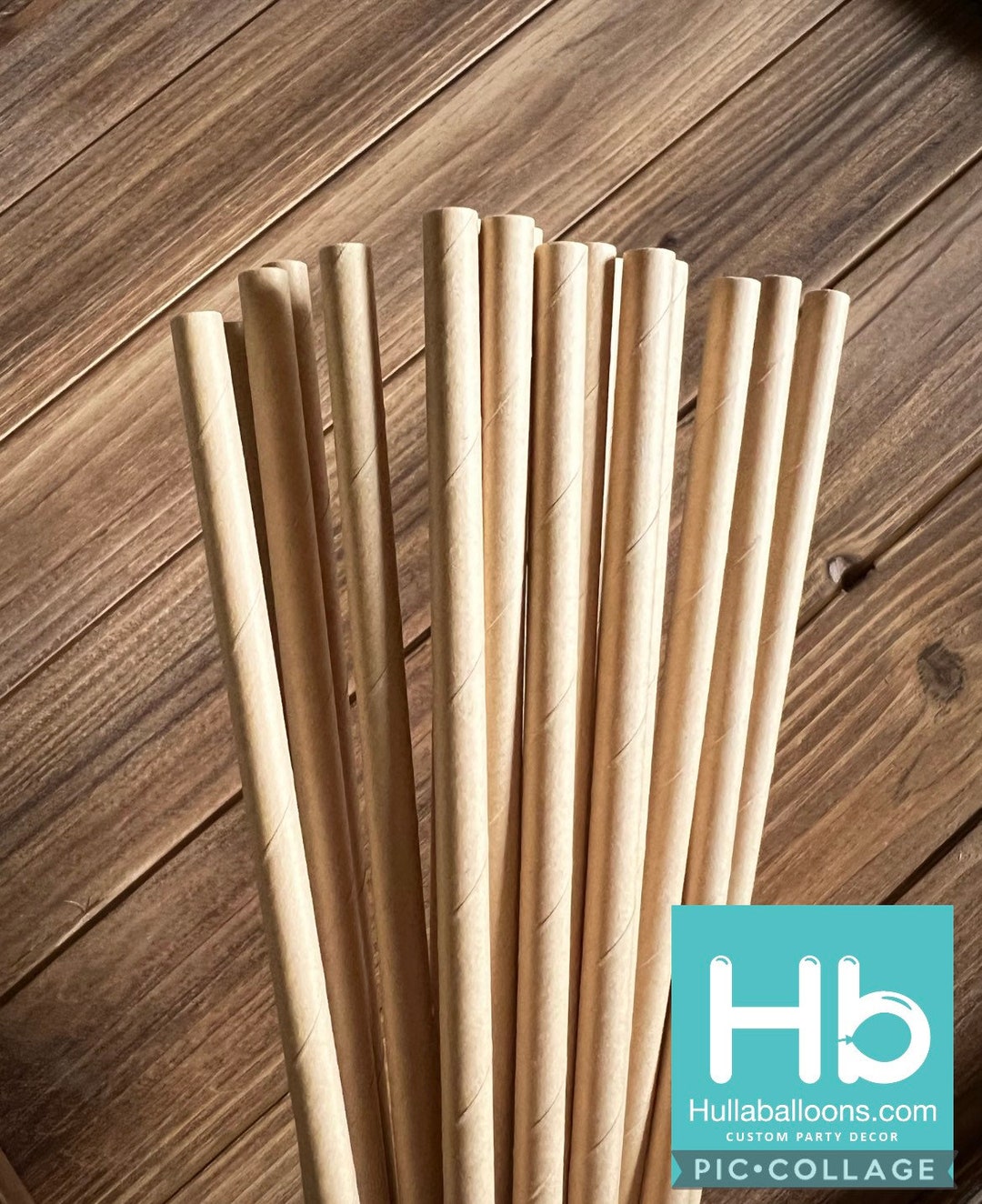 Kraft Straws Kraft Party Decor Kraft Brown Paper Straws Rustic Bridal