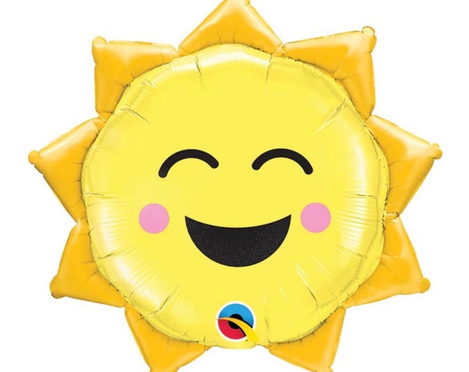 You Are My Sunshine | First Trip Around The Sun Birthday Balloon | Sun Mylar Balloon | Celestial Birthday Balloons | Baby Shower Decor