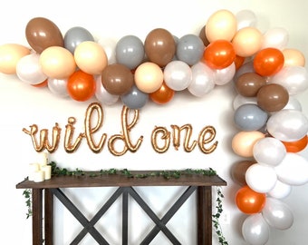 Woodland Balloon Garland DIY Kit | Fall Baby Shower Decor