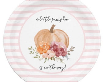 Little Pumpkin Plates Luncheon | Little Pumpkin Baby Shower | A Little Pumpkin is on the Way | | Little Pumpkin First Birthday | Fall Baby