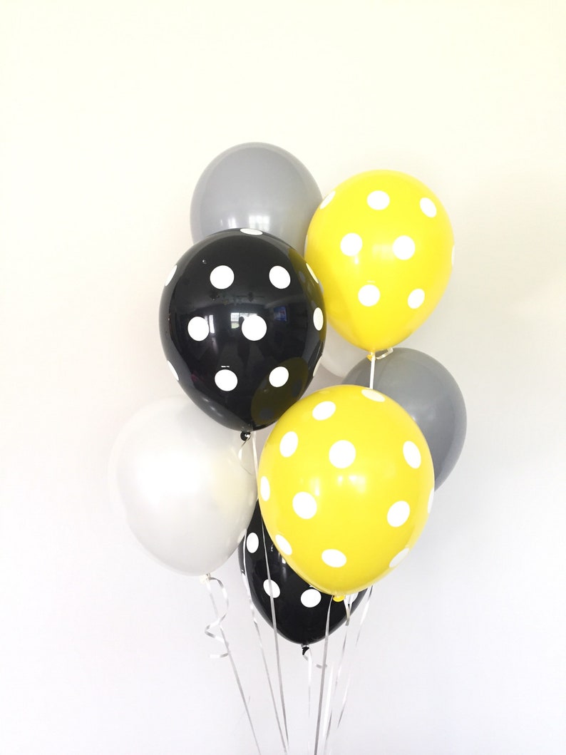 Bumble Bee Baby Shower Mommy To Bee Baby Shower Balloons Bumble Bee Balloons Yellow And Gray Balloons What Will It Bee Gender Reveal