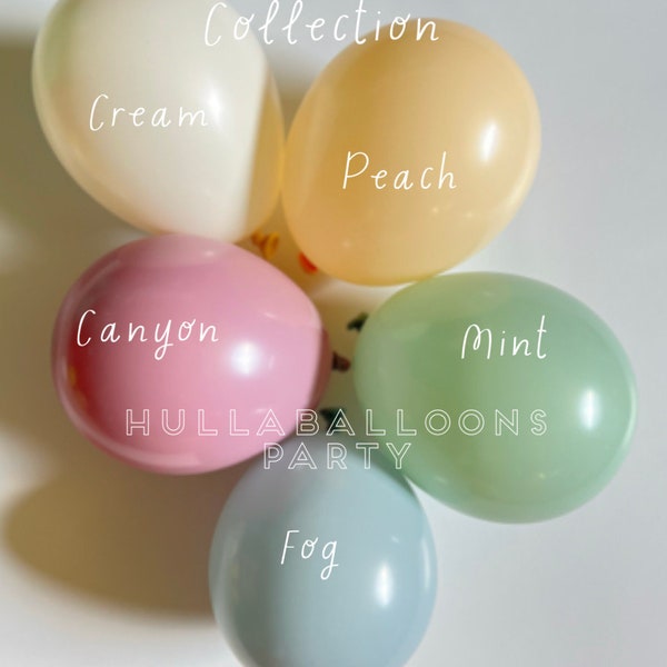 Blossom Balloons | Pastel Garden Party Birthday | Spring Baby Shower | Balloons for Baby Block Boxes | Little Bunny Birthday