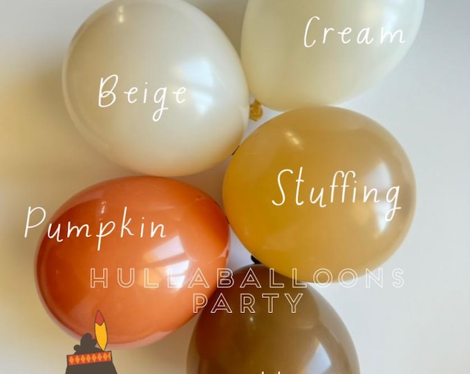 Little Turkey Balloons | Pumpkin First Birthday | Cutie Pie Baby Shower | Baby Block Balloons | Rustic Fall Bridal Shower | Sweet as Pie