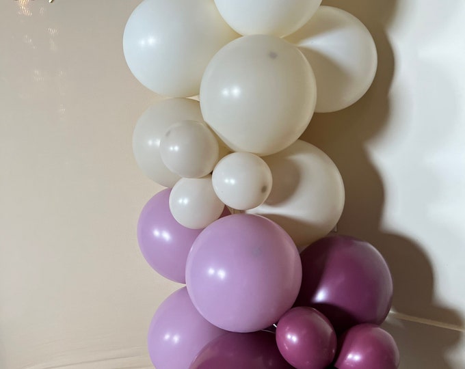 Wine Balloon Garland | Boho Baby Shower Decor | Moody Valentine Bridal Shower | Matte Balloons