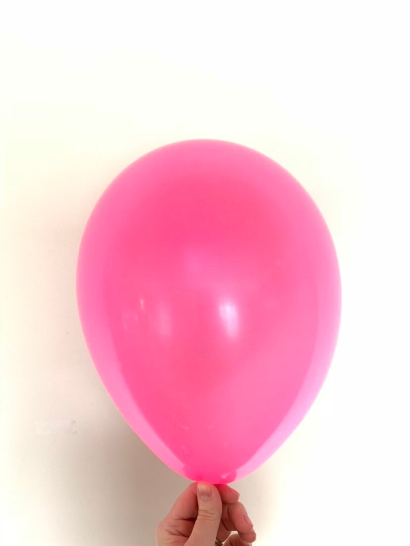 Neon Pink Balloons | Pink Balloons | Neon Balloons | Neon Party Decor ...