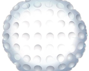 Golf Ball Balloon | Golf Mylar Balloon | Hole In One Balloons | Golf First Birthday Balloons | First Birthday Balloons