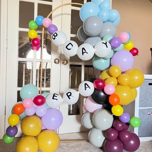 Friendship Bracelet Balloon Kit | In My Birthday Era Party | Custom Friendship Bracelet Balloons Only | In My Era Garland Sold Separately