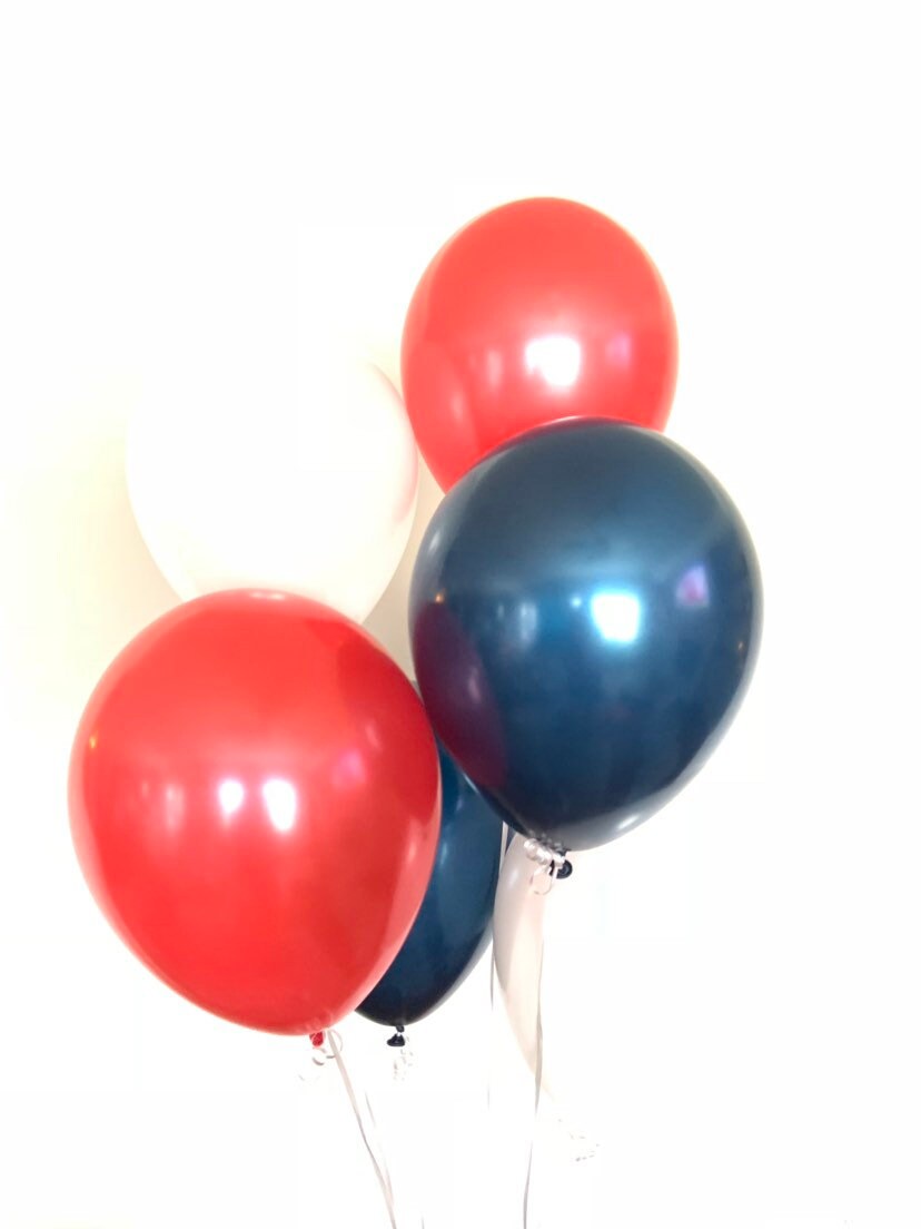 Red, White and Blue Balloons | Patriotic Birthday Party | 4th of July