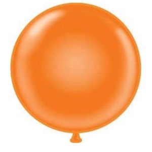 Jumbo Orange Balloons | Fall Bridal Shower Decor | Orange Balloons | Fall Baby Shower | Pumpkin First Birthday Party