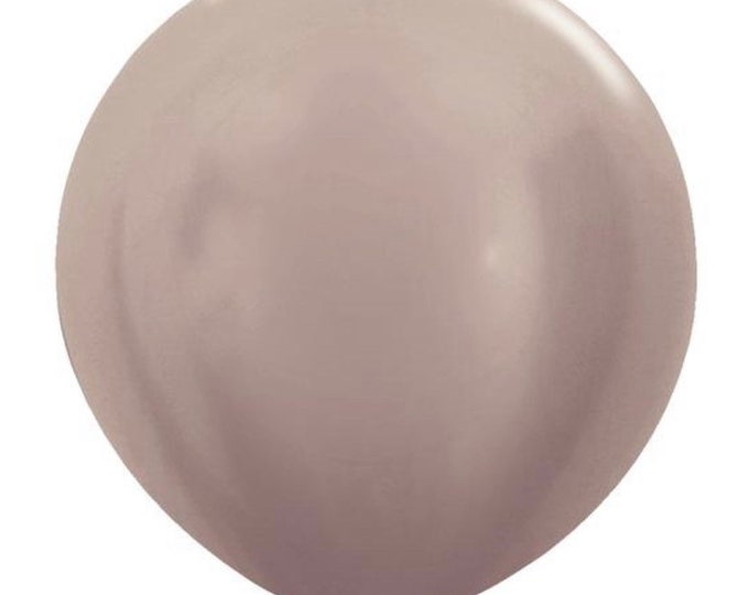 Jumbo Greige Balloons | 24" Greige Balloon | Large Greige Balloons | Neutral Bridal Shower Decor | Greige Wedding Decor