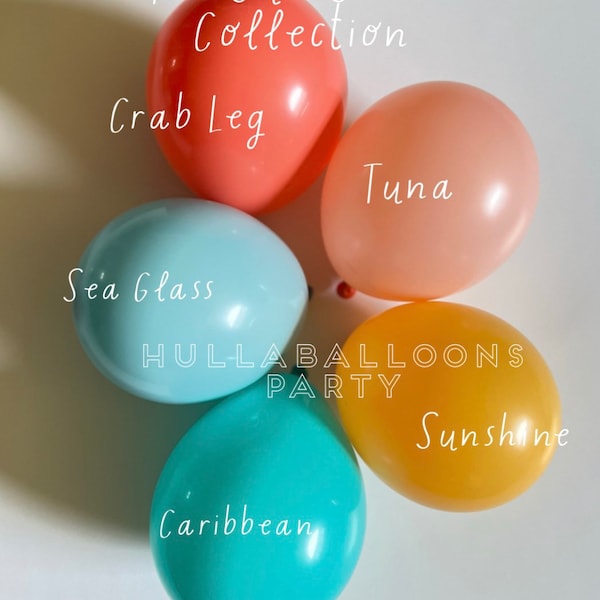 Surf Shack Balloons | Surf’s Up Birthday | Baby on Board Baby Shower | Balloons for Baby Block Boxes | First Wipeout Birthday