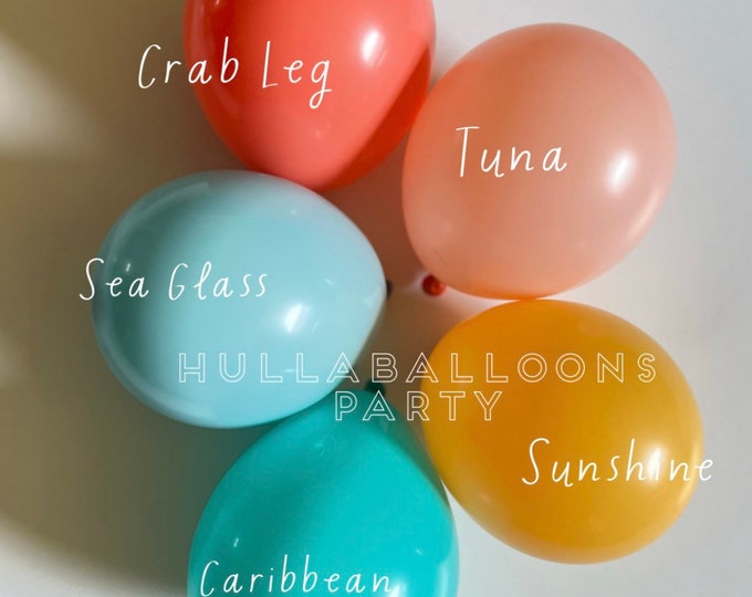 Surf Shack Balloons | Surf’s Up Birthday | Baby on Board Baby Shower | Balloons for Baby Block Boxes | First Wipeout Birthday