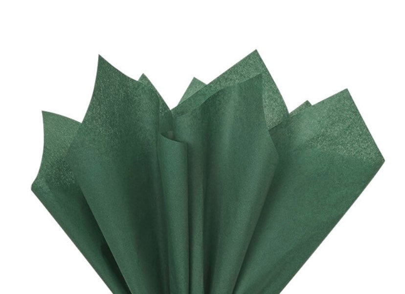 Premium Quality Balsam Tissue Paper Sheets 20/30 Dark Green Grey Gift Wrapping  Paper, 20/50/100 Sheets for Crafts. Christmas Gift Packing 