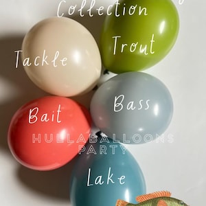 Let’s Go Fishing Balloons | OFISHally One Birthday | The Big One Birthday | A Little Fish is on the Way Baby Shower | Gone Fishing Balloons