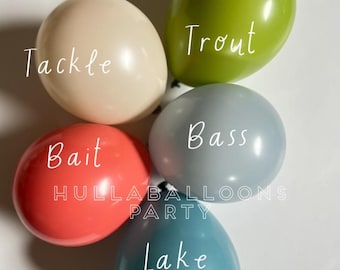 Let’s Go Fishing Balloons | OFISHally One Birthday | The Big One Birthday | A Little Fish is on the Way Baby Shower | Gone Fishing Balloons