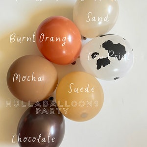 Western Balloons | Barnyard Birthday | Farm Baby Shower | Balloons for Baby Block Boxes | First Rodeo Birthday | How The West Was One