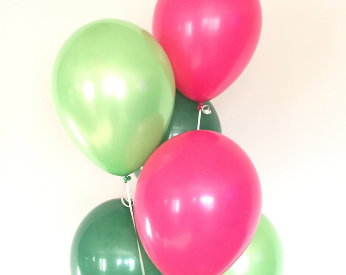 Watermelon Balloons | Watermelon Birthday Balloons | Summer Party Decor | Its Sweet To Be One Balloons