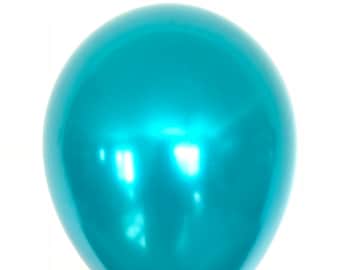 Teal Balloons | Teal Latex Balloons | Teal Birthday Party Decor | Teal Bridal Shower Decor | Teal Baby Shower Decor