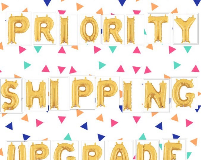 Priority Shipping Upgrade | Upgrade To Priority Shipping | For Domestic USPS Priority Shipping