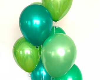 JARTTY Palloncino Verde Chiaro Palloncini Verdi Mela 40cm 50pezzi Safari  Nella Giungla Compleanno Battesimo Festa Decorazione